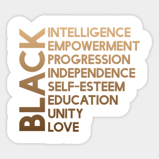 Black Power | African American | Black Lives Sticker